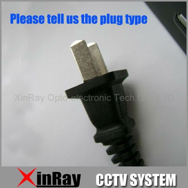 DC 12V 2A Power Supply Adapter For CCTV Camera,European Wall Hanging Waterproof Outdoor Power Adapter XR-PA1.