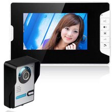 Video Deur Intercom Kit Bedraad Video Deurbel Telefoon Regendicht Call Panel Ir Camera Voor Huis Villa Building Appartement