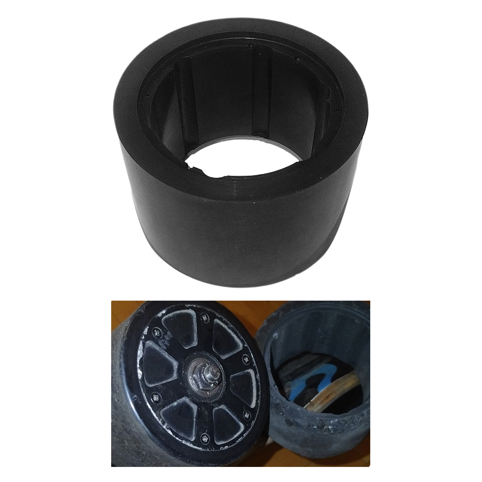 DIY elektryczny skuter silnik piasty koła moc montaż osi wymienna skóra opony elektryczna deskorolka akcesoria robić silników