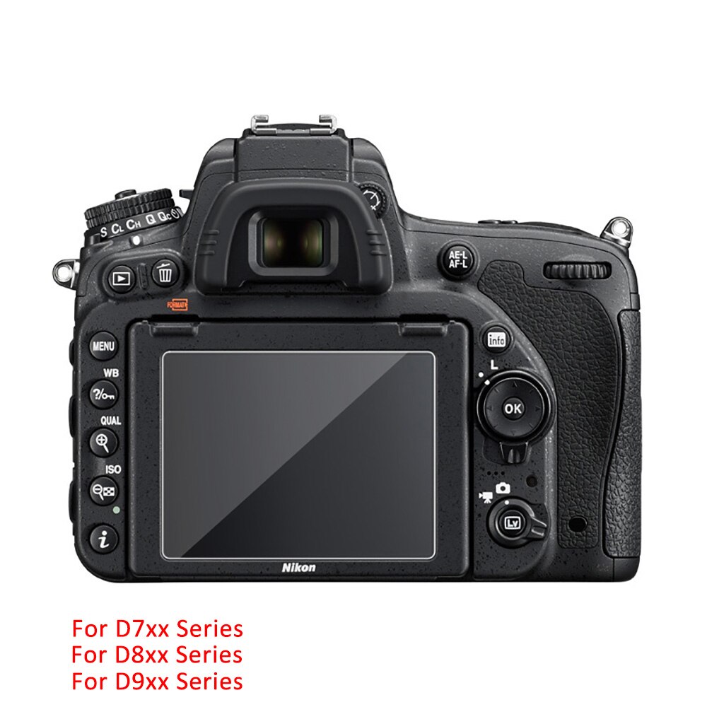 Camllite kamery ochrona ekranu LCD szkło optyczne Film osłona na nikona lustrzanka cyfrowa D750 D800 D810 D850 D7500 D7200 D7100 D90