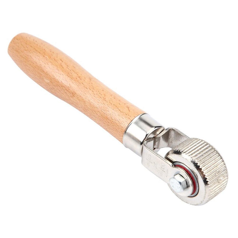 20mm houten handvaten bandenreparatie-stitcher kogellager bandenroller reparatiegereedschap bandenverdichtingsrol