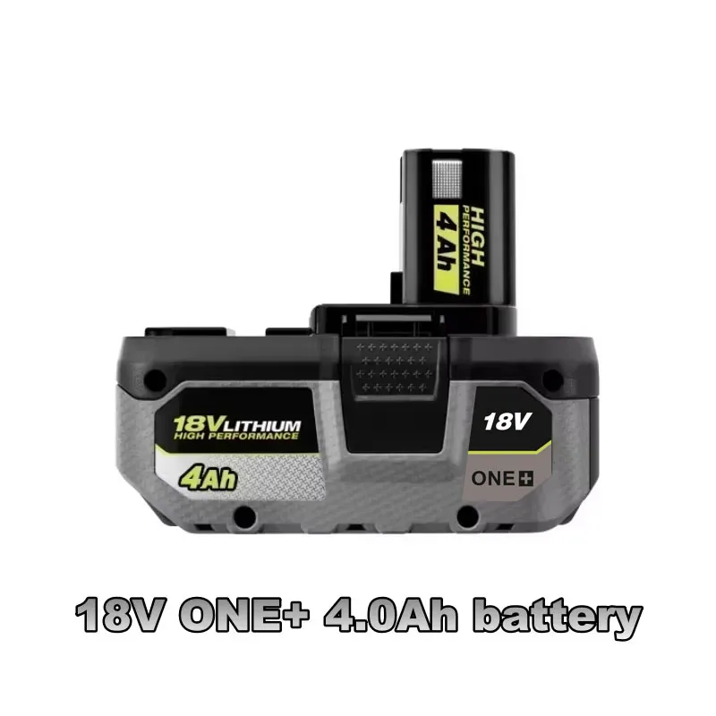 For RYOBI ONE+high-performance lithium battery 18V low self discharge suitable for all ONE+tools P104 P107 P108 RB18L50 RB18L20: PURPLE