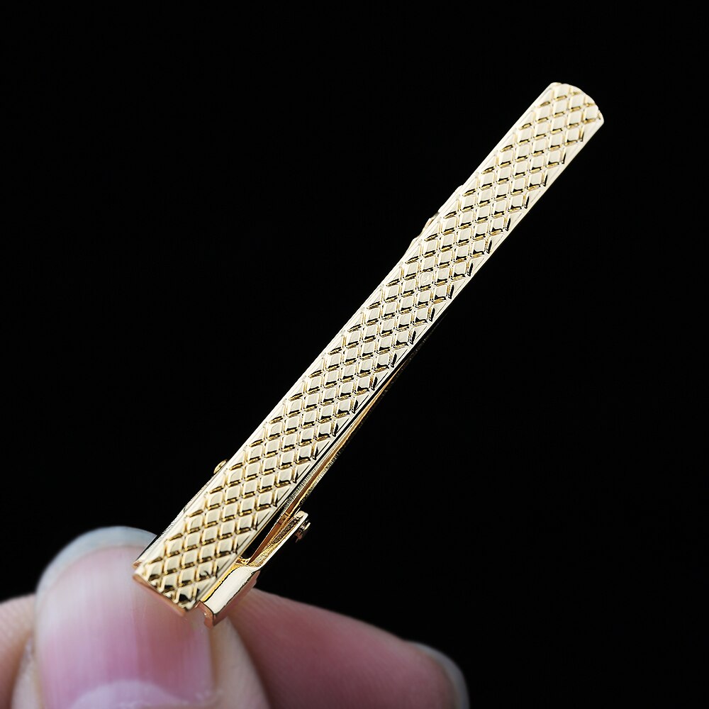 Kflk qualidade abotoaduras stickpin presente gravata pino masculino ouro frisado fio laço clip abotoaduras stickpin 2018novos produtos convidados