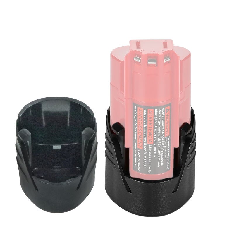 dawupine M12 12V Battery Plastic Bottom Shell Case Box Parts (no battery cell ) For Milwaukee 48-11-2411 M12 Li-ion Battery