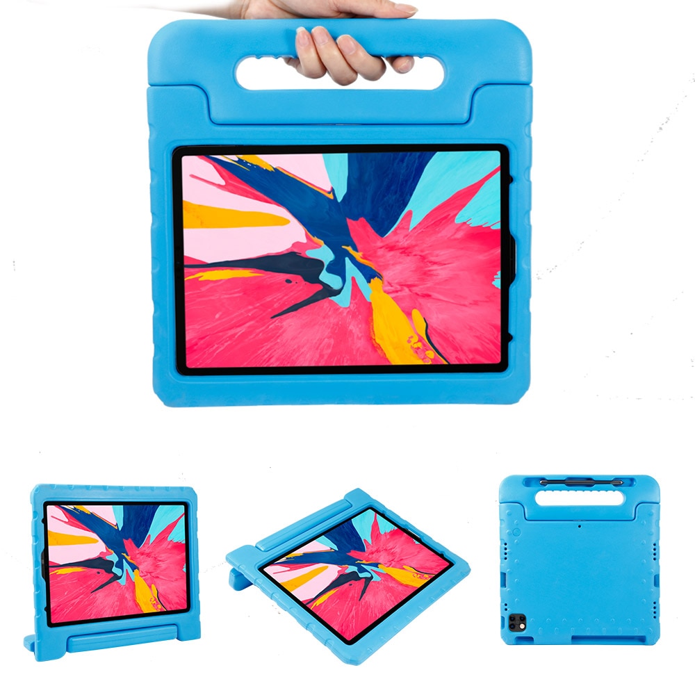 Voor iPad Pro 12.9 Inch Tablet Case EVA Shockproof Super Bescherming Cover Draagbare Handvat Beschermende Stand Cover Bag Fundas