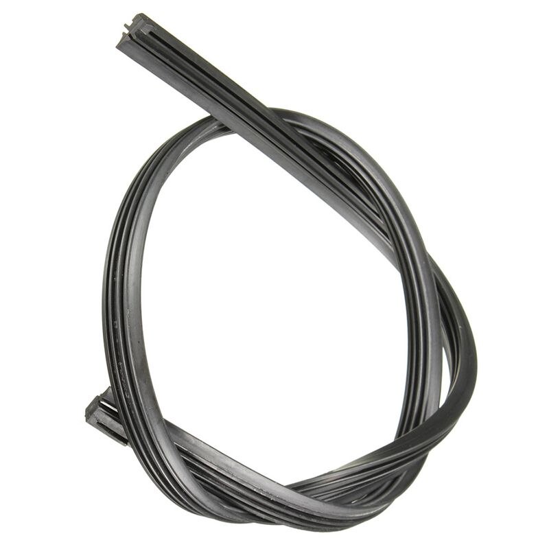 1x Silicone 20 Inch 6mm Wiper Blade Refill & 2PCS 24 Inch 6mm Frame Windshield Wiper Blade Refill Car Bus Silicone
