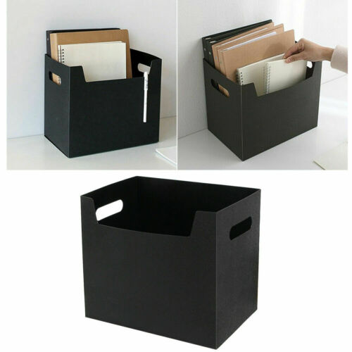 Portable Multifunctional Minimalist PP Books File Box Paper Holders Office Documents Desktop Organizer Kit