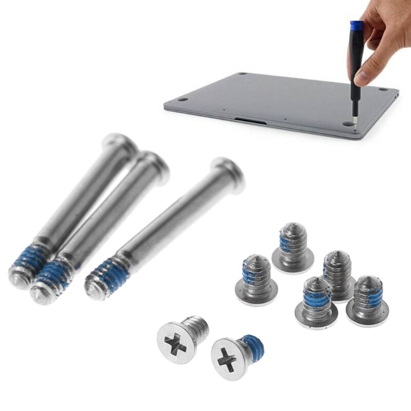 For Apple MacBook pro 13\" 15\" 17\" Back Cover Screw Laptop Computer Repair Parts