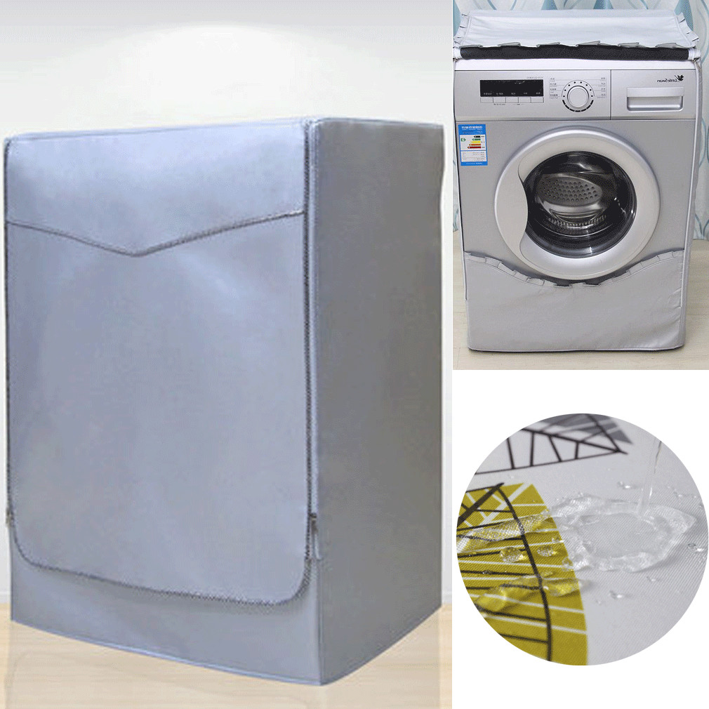 Faroot støvtæt vandtæt vaskemaskine beskyttelsesdæksel til hjemmet tøjforsyning beskyttelse frontdæksel