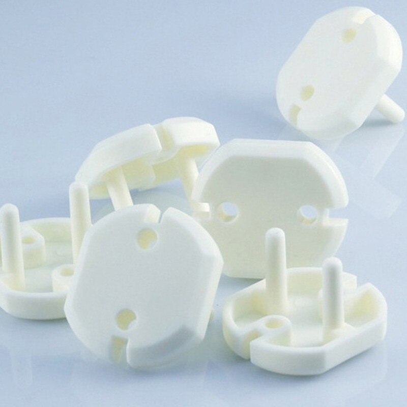 Tapones de cubierta de 2 tomas de agujero para bebé, enchufes eléctricos para bebé, enchufe de salida, Protector de seguridad eléctrico para niño, tapas de protección, 10 Uds.