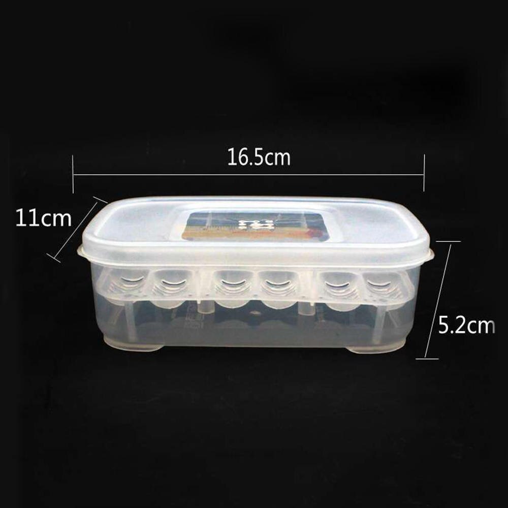 12 Grids Reptile Egg Incubation Tray Plastic Eggs Hatcher Box Lizard Gecko Snake Case with Thermometer Amphibians Tools