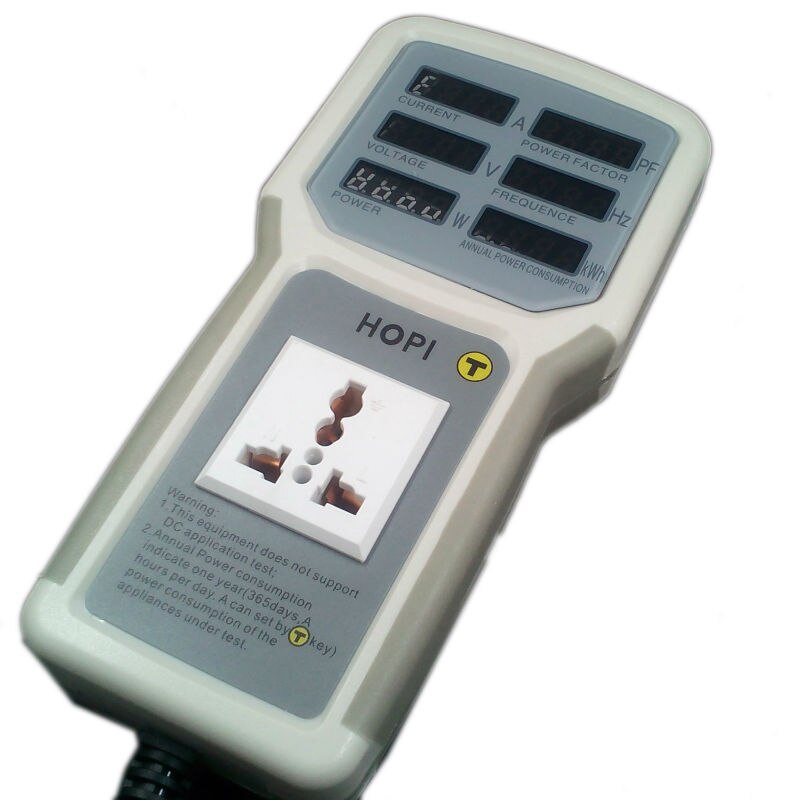 Digital Electric Power Energy Meter Tester Monitor Watt Meter Analyzer energy saving lamps tester HP9800 Frequency Meters