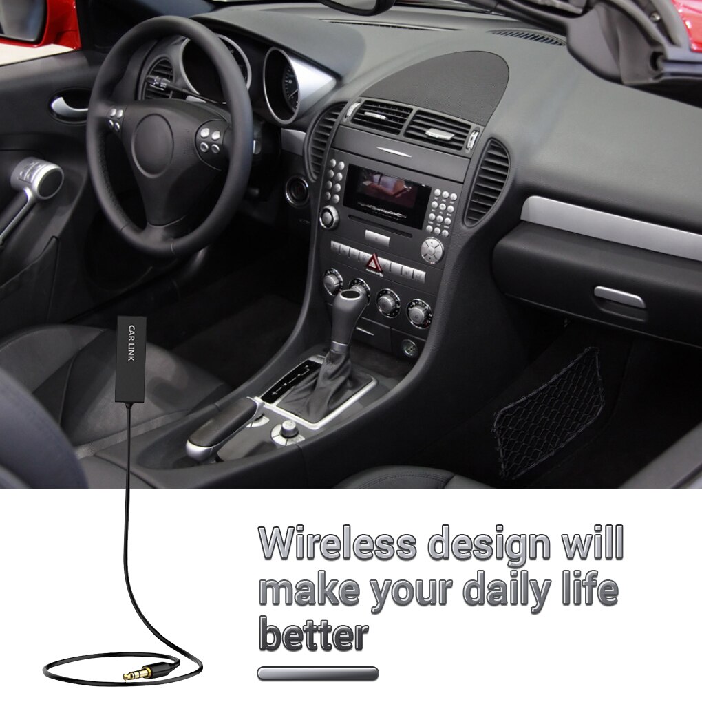 Bluetooth Ontvanger Aux Audio Adapter Met 3.5Mm Jack Stereo Draadloze Zender Voor Auto Luidsprekers Hoofdtelefoon