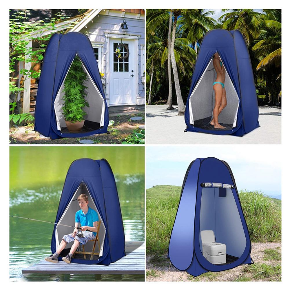 Draagbare Outdoor Strand Tent Pop Up Privacy Douche Tent Ruime Kleedkamers Voor Vissen Wandelen Camping Tenten