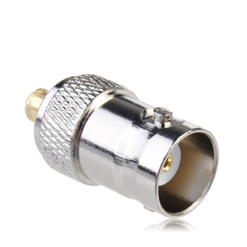 BNC Mannelijke Jack Dual Alligator Clip Oscilloscoop Meetprobe Kabel Converteren Mcx plug 50 Ohm