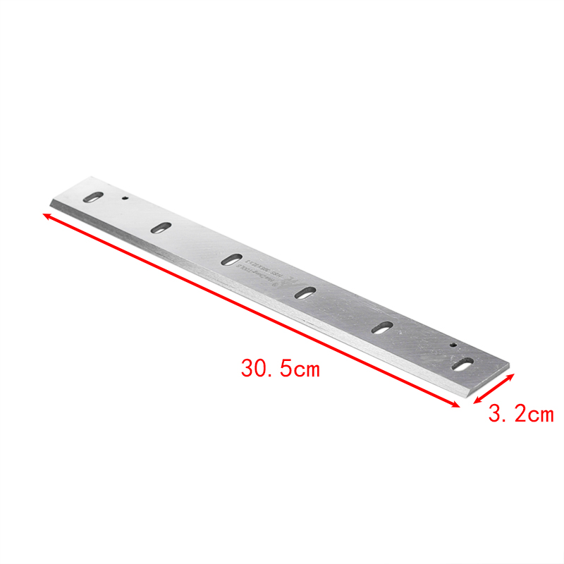 Lames de couteau de raboteuse 12 ", 2 pièces, 305x32x3mm, lame en acier rapide, raboteuse épaisse pour Makita 2012NB, pièces de menuiserie