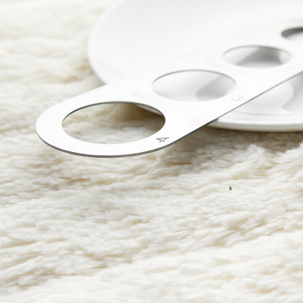 Makaron makaron miarka Spaghetti miarka narzędzie kuchenne ze stali nierdzewnej kij 4 porcja kontrola porcji makaron miarka 2017 nowość