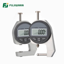 FUJIWARA Thickness Gauge Calipers 0-12.7mm Leatherwear Thin Film Paper Sheet Metal Surface Thickness Measurement Thickness Tool
