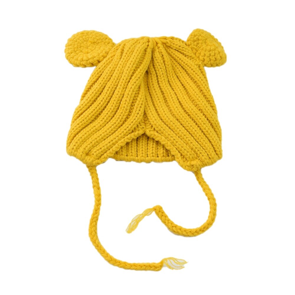 Sombrero de niña chico bebé 6 meses a 3 años invierno niñas recién nacidas sombreros para niño pequeño gorro invierno lana pasamontañas