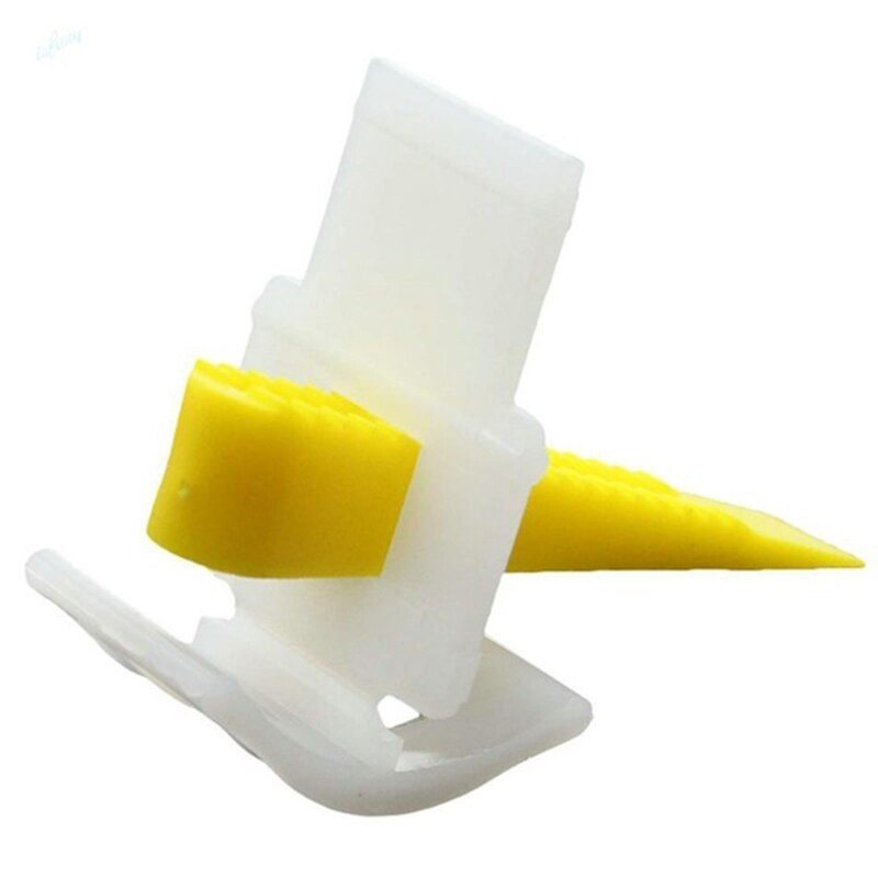 200 pcs Tile Leveling Spacer System Construction Tool Wedges Tiling Flooring Set: Default Title