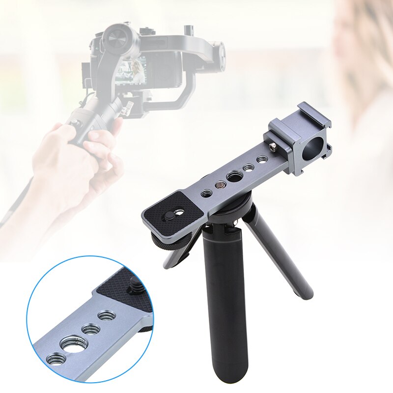 Nieuw Triple Koude Schoen Mount Gimbal Extension Bracket Adapter Voor Osmo Mobiele Zhiyun Glad 4 999: Default Title