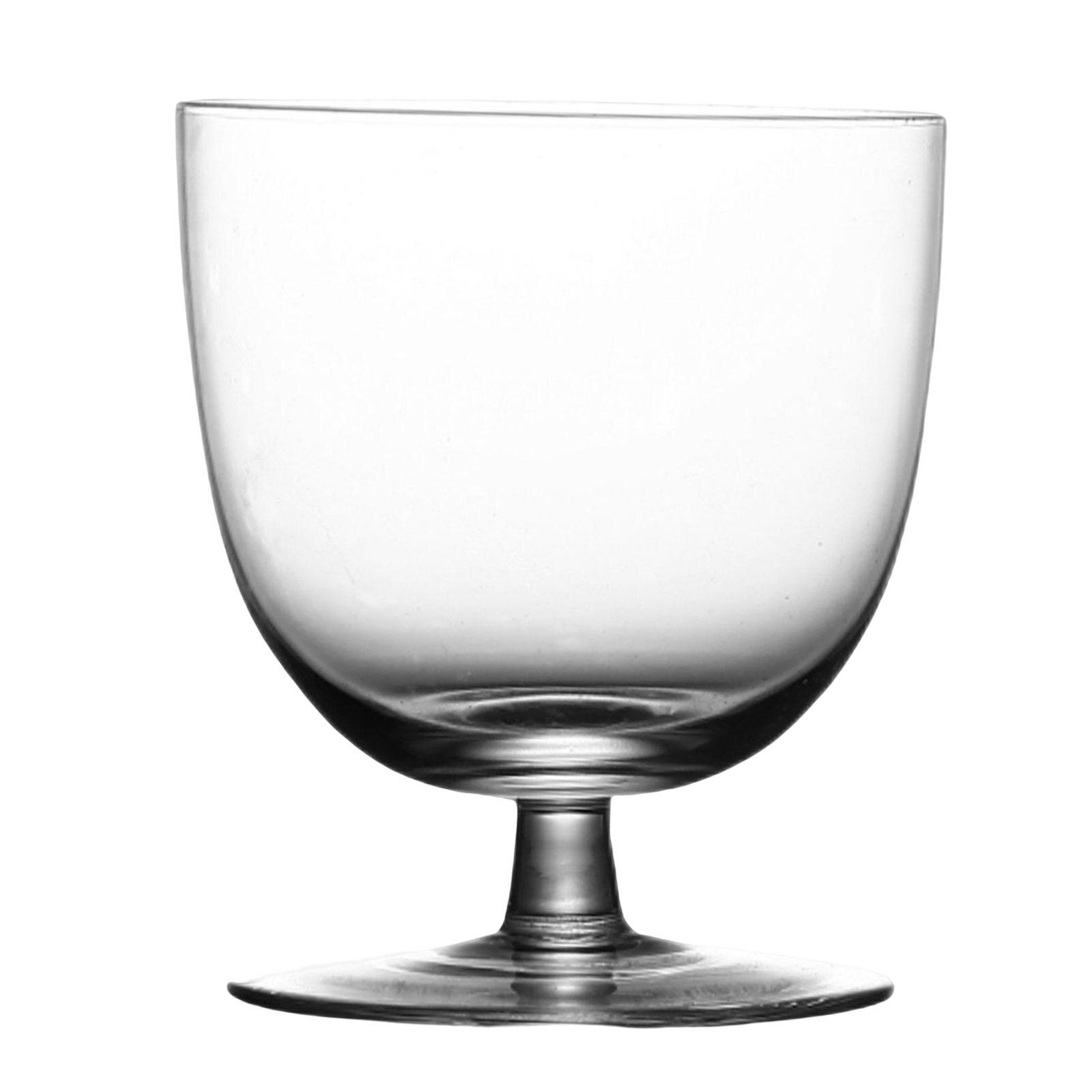 Copa de cóctel transparente de pie corto, vaso de cerveza, copa de vino tinto para restaurante