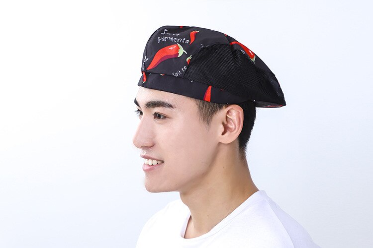 chef Hat hotel uniform chef uniform restaurant Hat cook uniform chef working wear Hat restaurant waiter work cap: 34