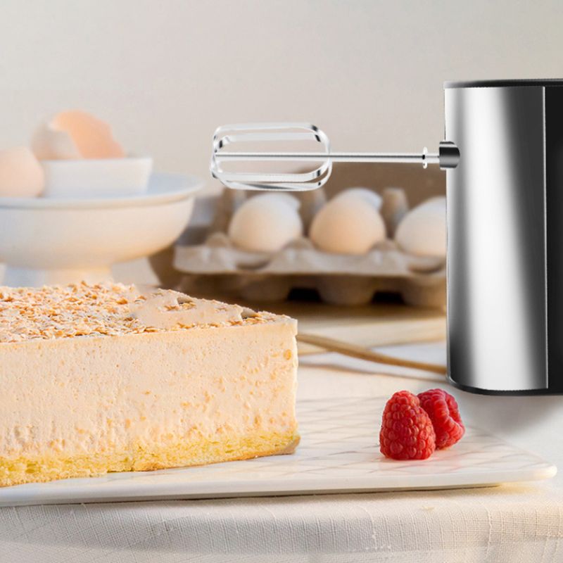 Elektrische keukenmixer, handbediende eierklopper, 5 snelheden, praktische garde voor melk, koffie, shaker, mixer, kookgereedschap
