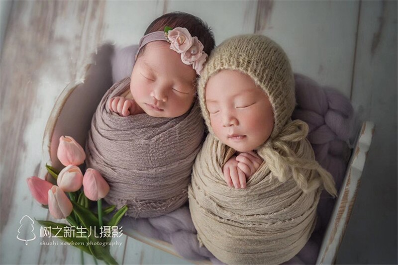 Newborn Photography Props Blanket Backdrop Baby Photography Studio Props Baby Wraps Photo Shooting Accessories Fabric