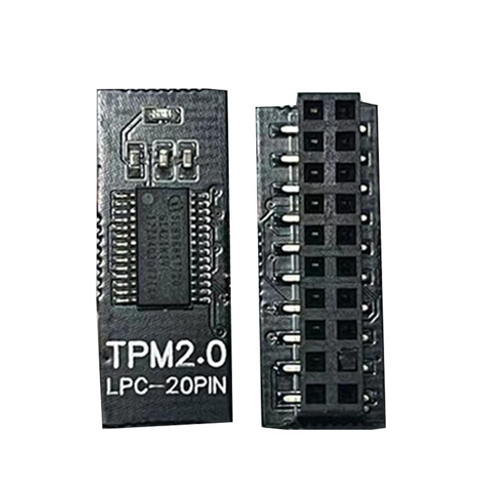 TPM 2.0 Encryption Security Module Remote Card Windows 11 Upgrade TPM2.0 Module 12 To 20pin To Support Multi-brand Motherboards