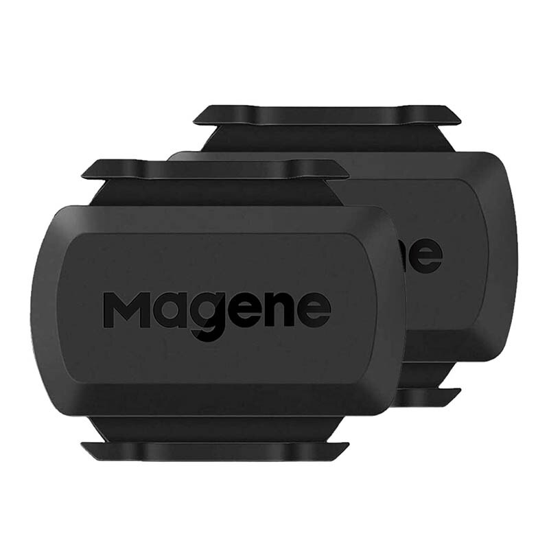 Magene Trittfrequenzsensor Geschwindigkeit S3 Ameise Bluetooth Tachometer GPS Fahrradcomputer kompatibel mit Garmin Bryton kabellos: Gelb
