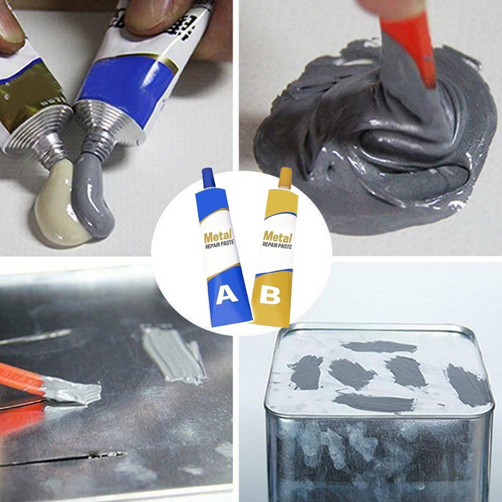 1PC Permanent Metal Repair Paste Set 20/50/80/100g Industrial Repair Paste Glue Heat Resistance Cold Weld Metal Repair Paste