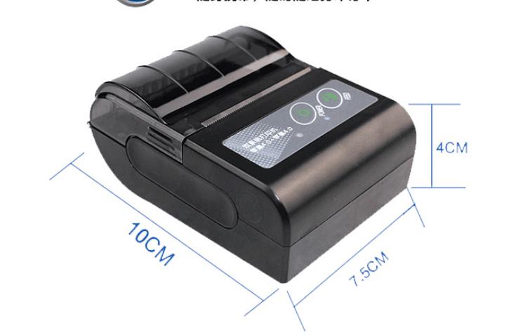 Portable 58mm Thermal Bluetooth Printer Bluetooth Receipt Printer bluetooth USB / serial port for Windows Android POS Printer