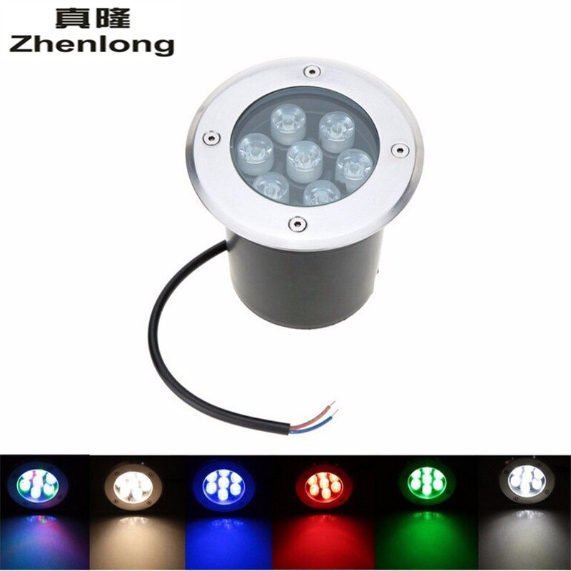 Underground Light 7w Led Buried Recessed Floor Lamps Floor Uplighter