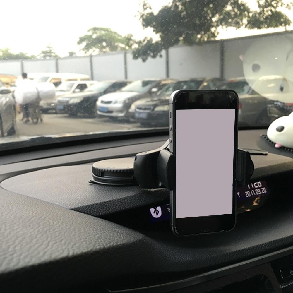 Mini Universele 360 Zuignap Mobiele Voertuig Ondersteuning Auto Voorruit Mount Houder Beugel Voor Telefoons Gps