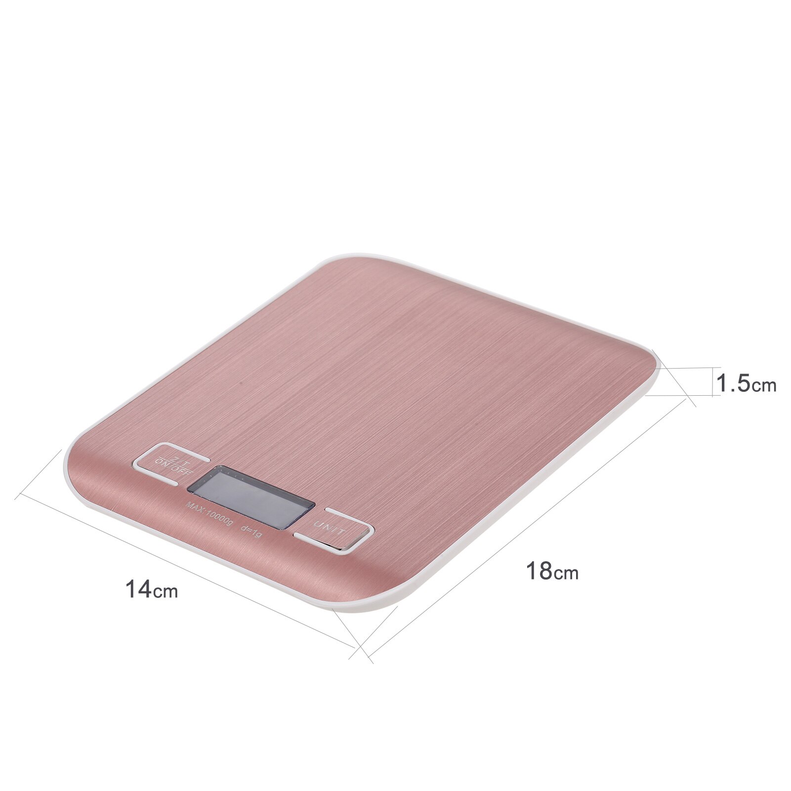 Digital Kitchen Scale 1g/0.1oz Precise Stainless Steel Food Scale for Cooking Baking weighing Scales Electronic