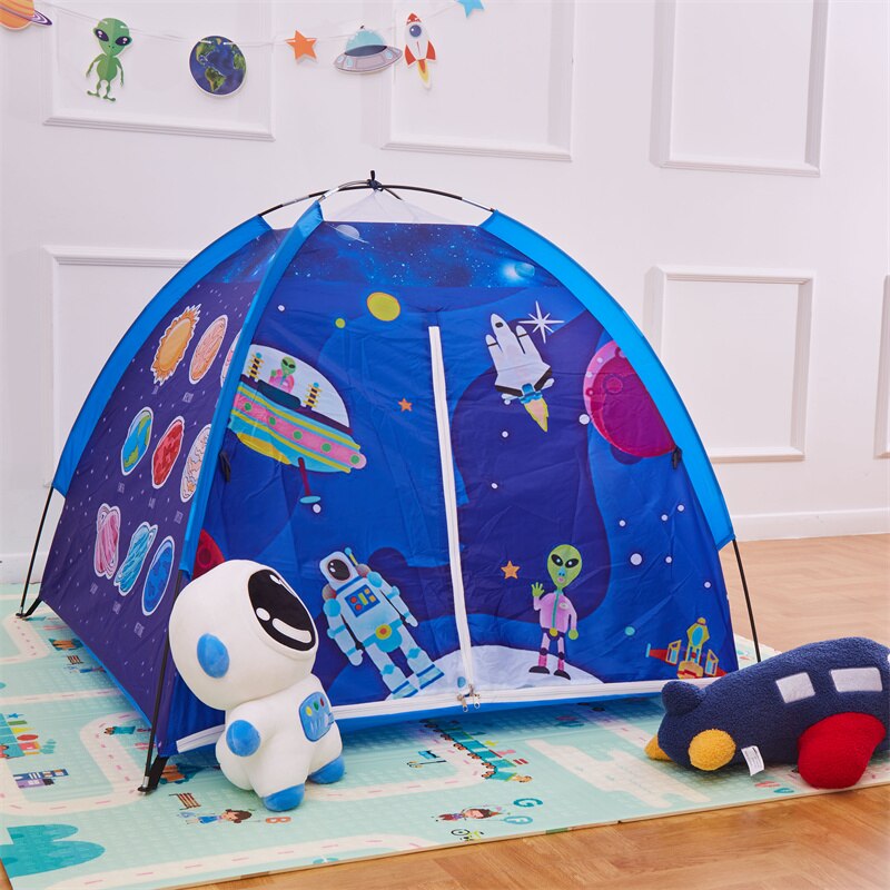 Acht Planeten Kinderen Spelen Tent Alien Ufo Speelhuis Kasteel Portable Opvouwbaar Opvouwbare Tent Meisjes Jongen Kamer Decoratie