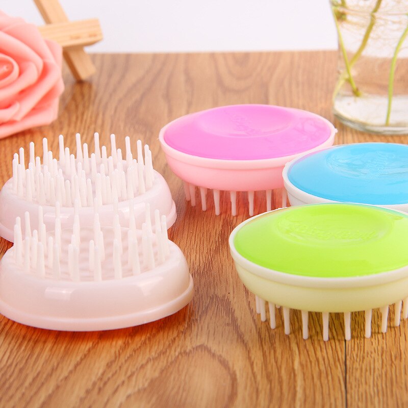 2pcs Newborn Baby Hairbrush Mini Portable Infant Baby Hair Comb Hair Brush Bath Brush Comb Massager Hair Brushes Baby