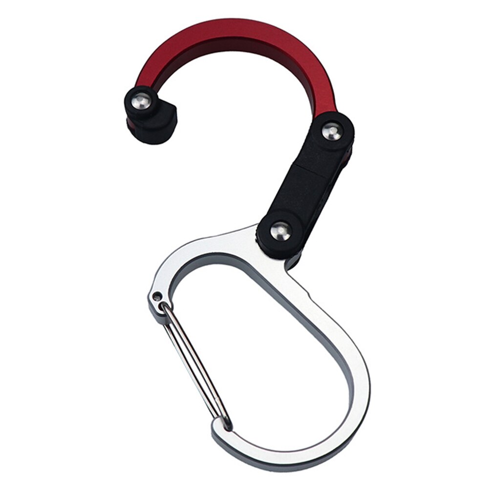 D-ring Carabiner Outdoor Camp Rotating Clip Buckle Hook Mountain Climbing Tools Gear Clip - Carabiner Rotating Hook Clip