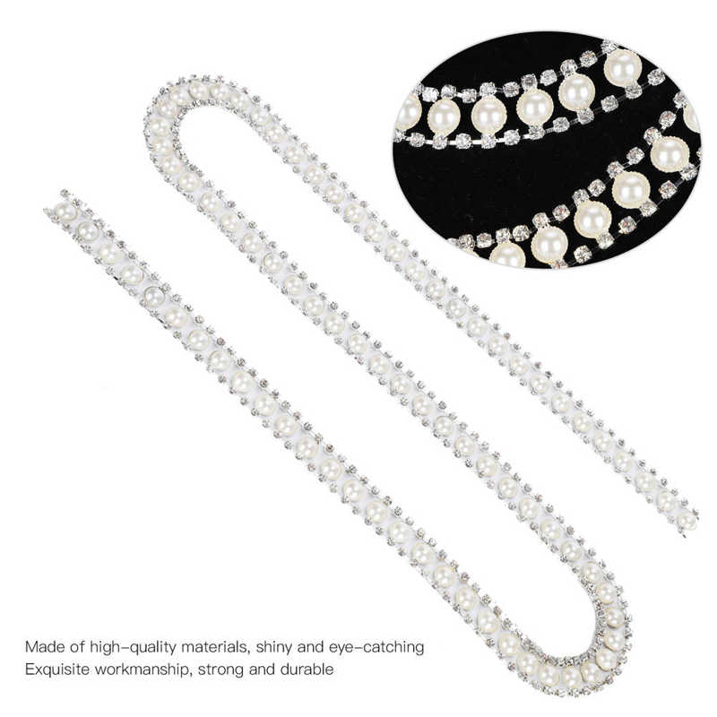 Duurzaam Praktische Uitstekende Afwerking Steentjes Ketting Strass Voor Vrouw Diy