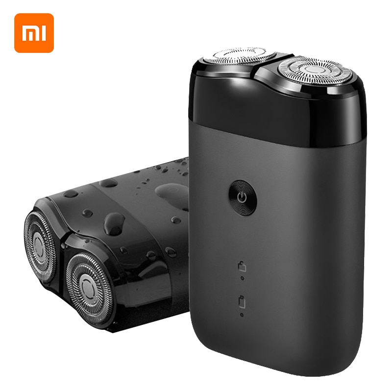 Xiaomi Mijia Electric Shaver Mini Razor Electric Beard Trimmer USB Rechargable Smart Beard Shaving Machine Floating Heads