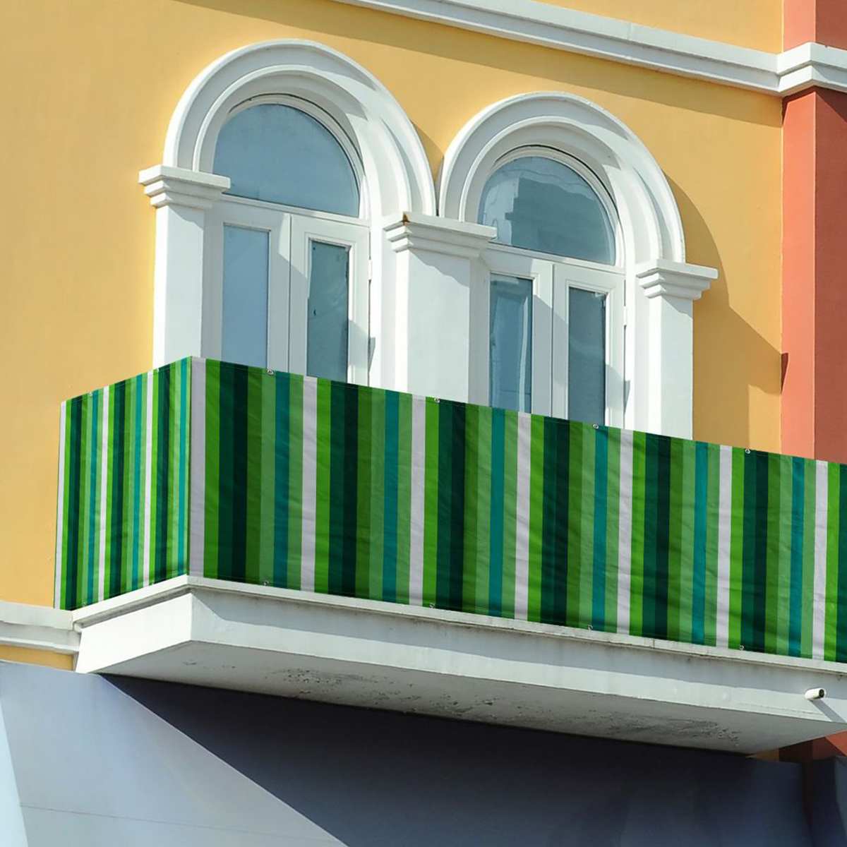 Waterproof Deck Balcony Privacy Screen Sunshade Net Canopy Cover Gardening Cover Summer Fence Outdoor Awning Shelter 500x90cm