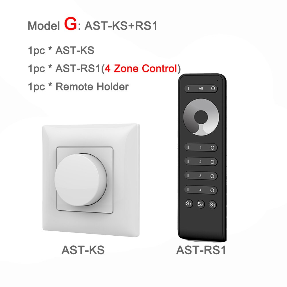 Triac Led Dimmer 220V Draadloze 2.4G Rf Afstandsbediening Wifi Smart Knop Triac Dimmer Wall Mount Lichtschakelaar Voor AC110V 230V Led Lamp: Model G