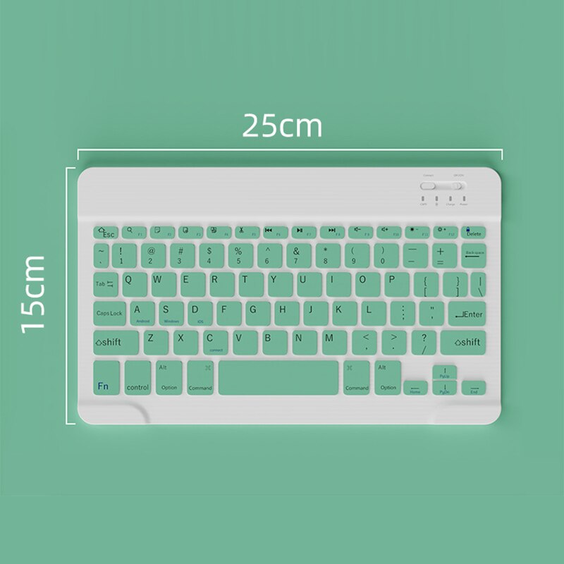 Klawiatura i mysz Bluetooth uniwersalna klawiatura telefonu dla ipada Samsung tabela bezprzewodowa klawiatura myszy akumulator Ultra cienki