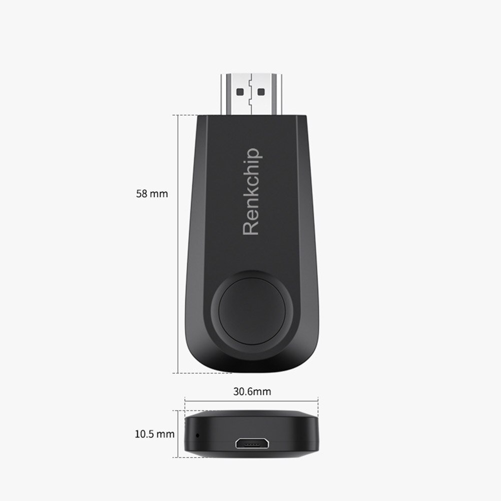 E10 Wireless Display Dongle for TV WiFi Wireless Display Receiver HDMI-compatible 3 Modes WiFi Display Receiver TV Dongle