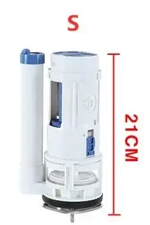 Valve de remplissage de toilette universelle, valve d'entrée et de sortie, pompe, raccords de réservoir d'eau, ensemble de boutons de toilette, accessoires de bain: 9outlet  Valve21