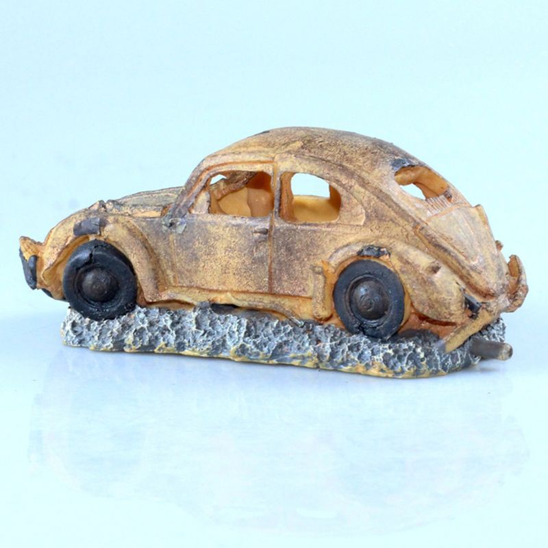 Decoração para carro pneumática com oxigênio, operado à ar, aquário, decoração subaquática, paisagem, tanque de peixes, enfeite