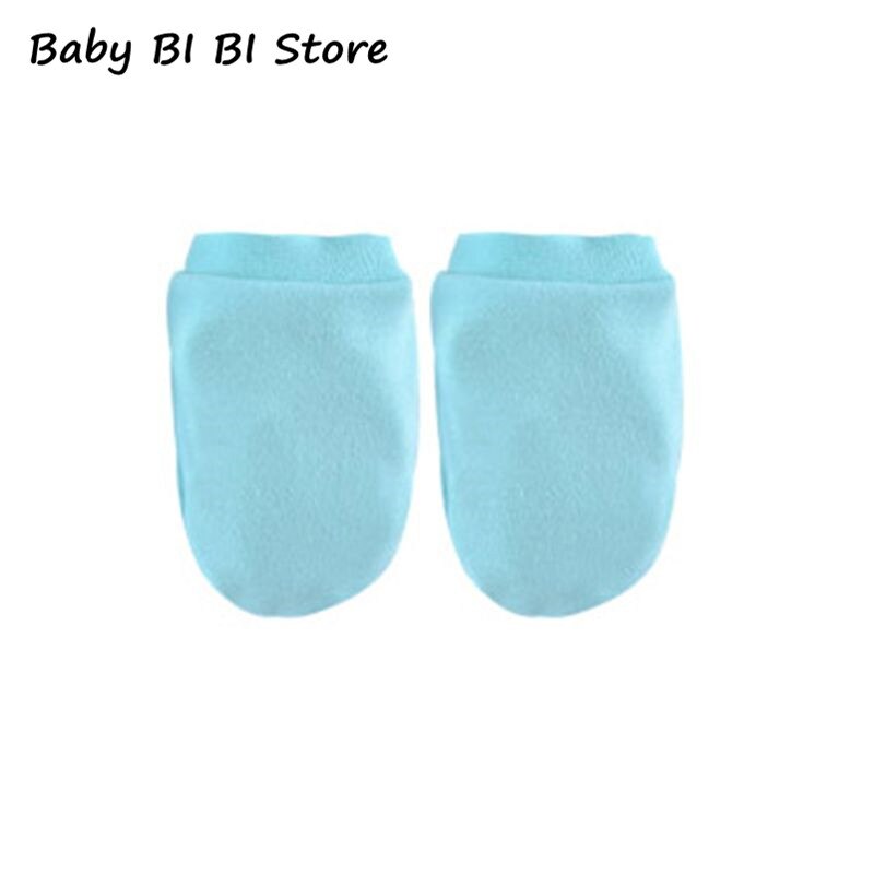 1 Pair Cotton Blended Baby Gloves Scratch Face Protection Glove Soft Newborn Infants Shower Girls Boys: 20