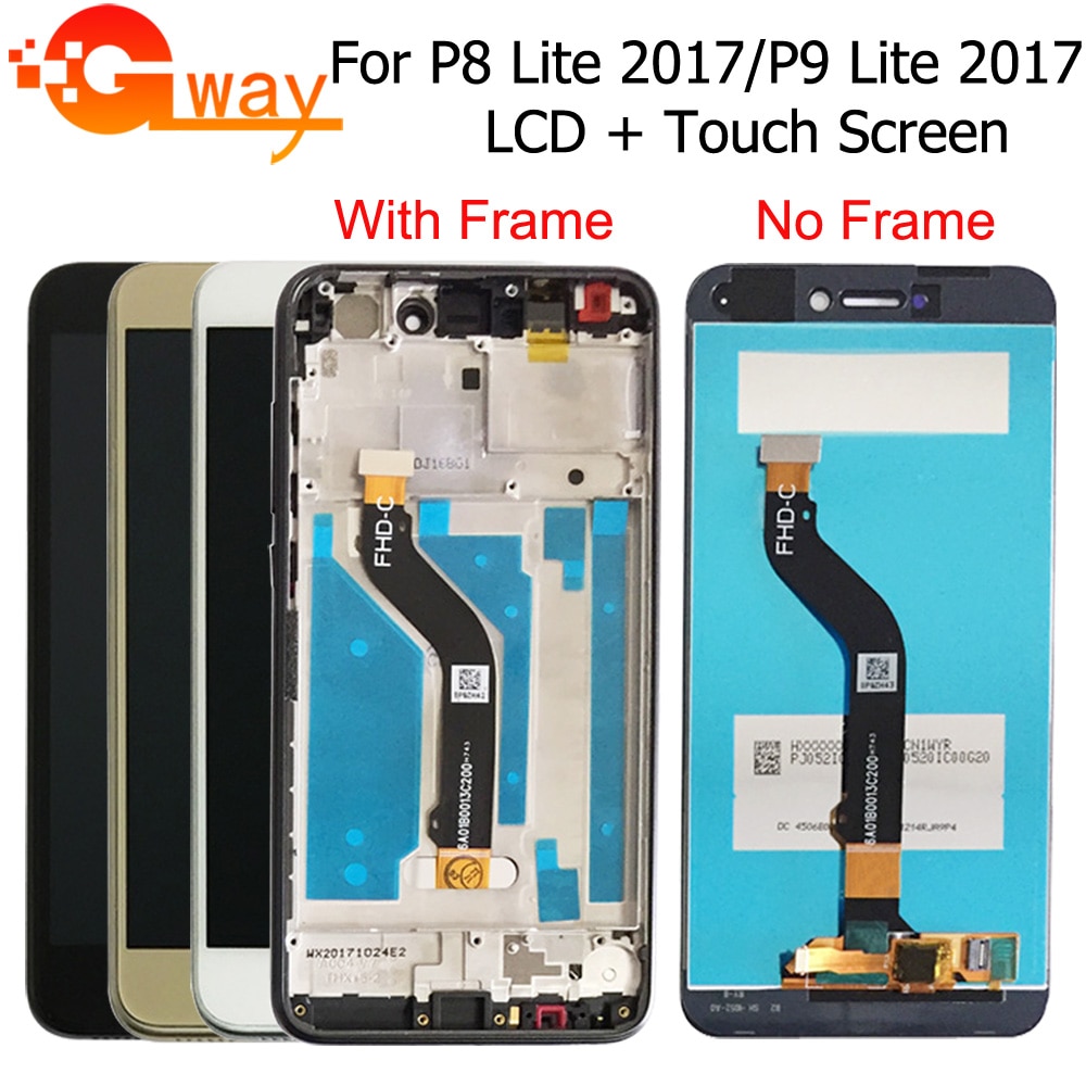 Aaa testet lcd til huawei  p8 lite lcd skærm udskiftning til huawei  p9 lite lcd skærm pra -la1 pra -lx1
