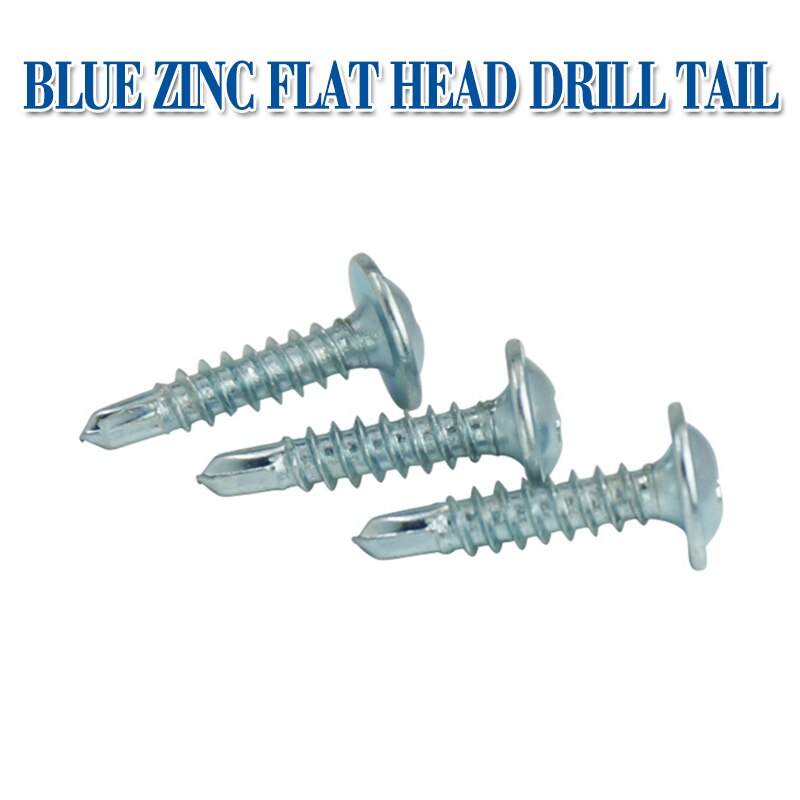 LUHUICHANG Drill type Self tapping Galvanized screw screw stainless steel Drilling tail screw electric drill screw